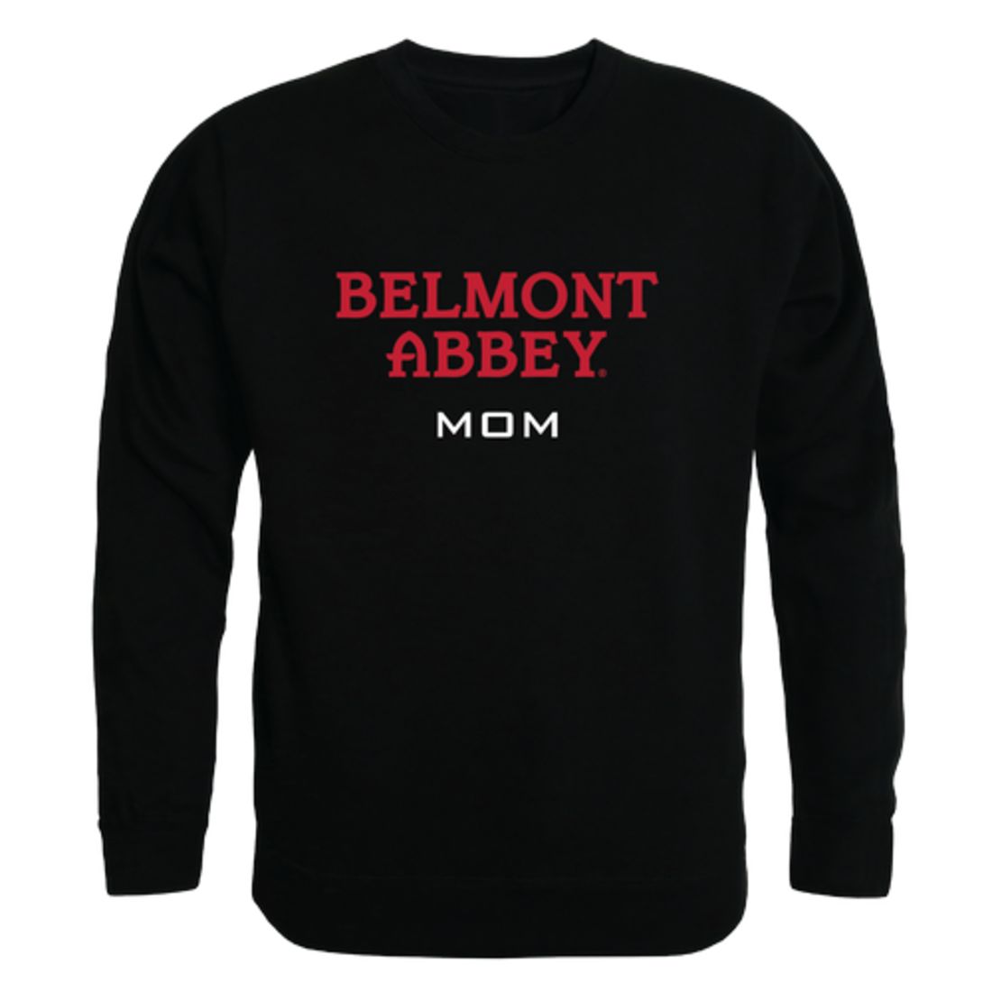 Belmont Abbey College Crusaders Mom Crewneck Sweatshirt