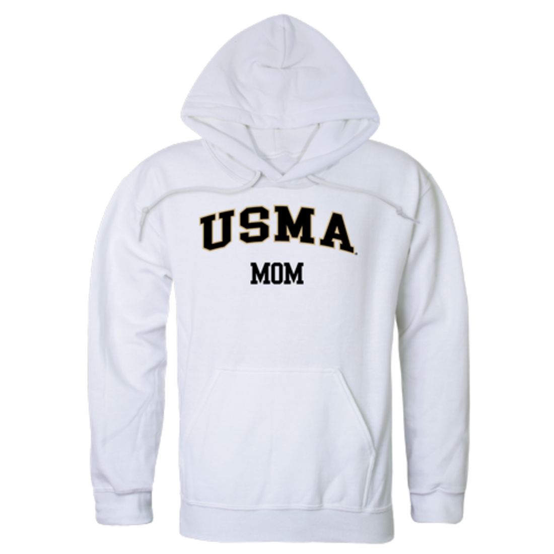 USMA United States Military Academy West Point Army Black Nights Mom Fleece Hoodie Sweatshirts Black-Campus-Wardrobe