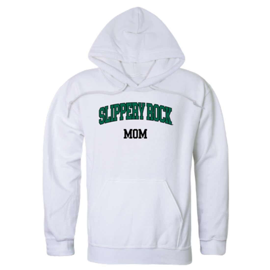 SRU Slippery Rock University The Rock Mom Fleece Hoodie Sweatshirts Forest-Campus-Wardrobe