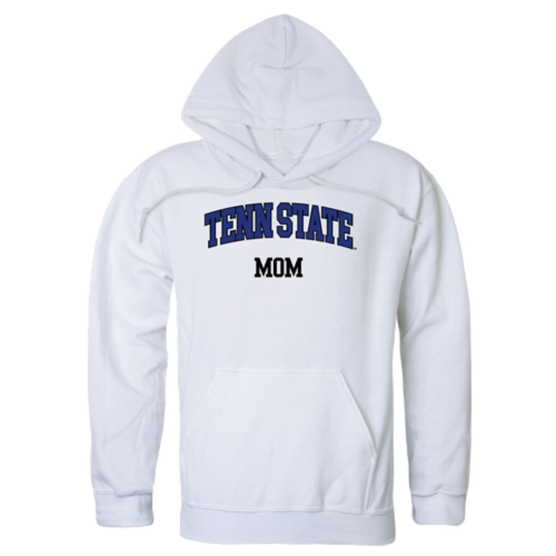 TSU Tennessee State University Tigers Mom Fleece Hoodie Sweatshirts Heather Grey-Campus-Wardrobe