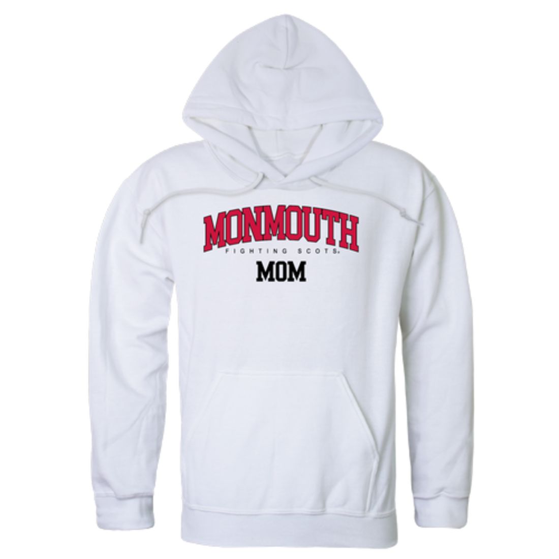 Monmouth College Fighting Scots Mom Fleece Hoodie Sweatshirts