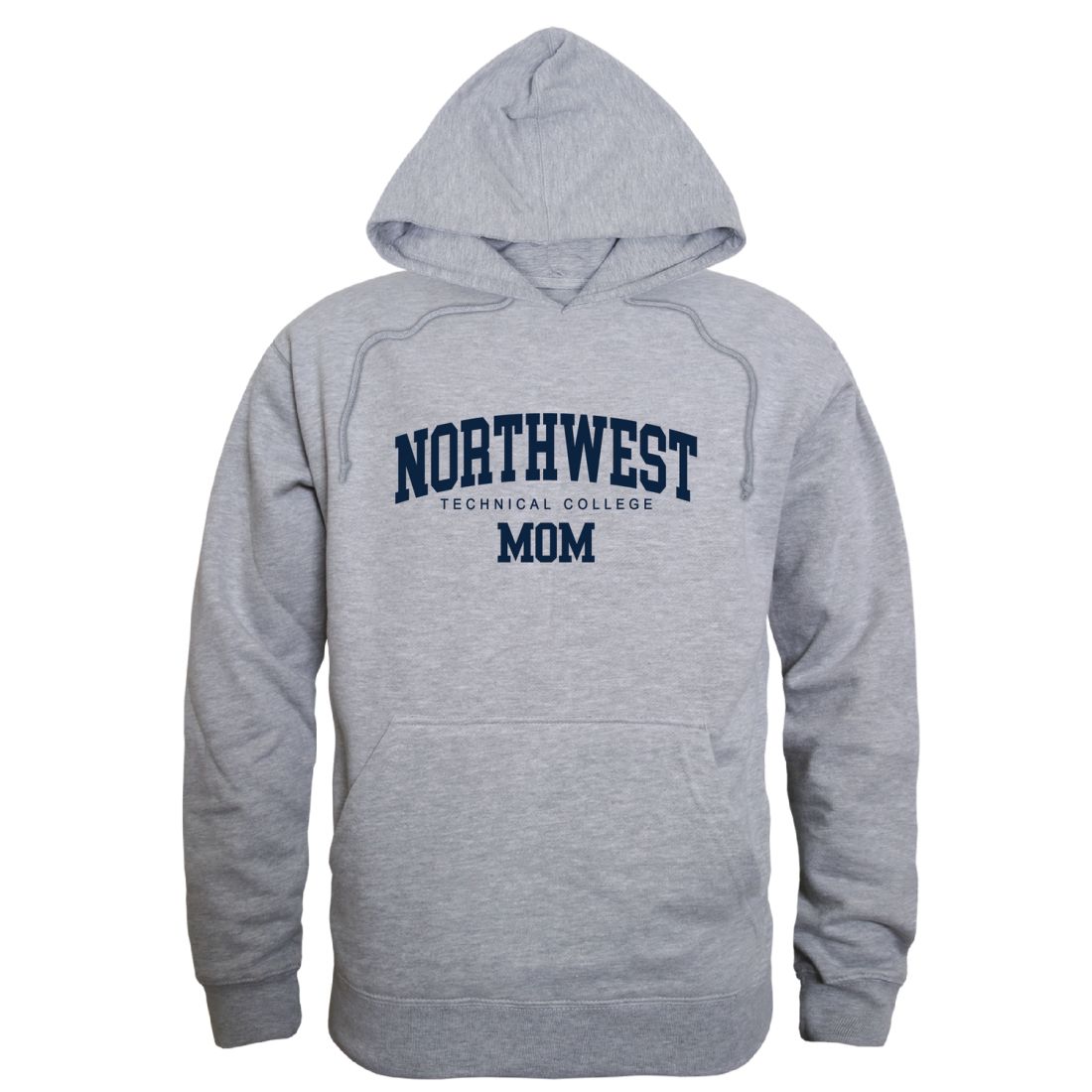Northwest Technical College Hawks Mom Fleece Hoodie Sweatshirts