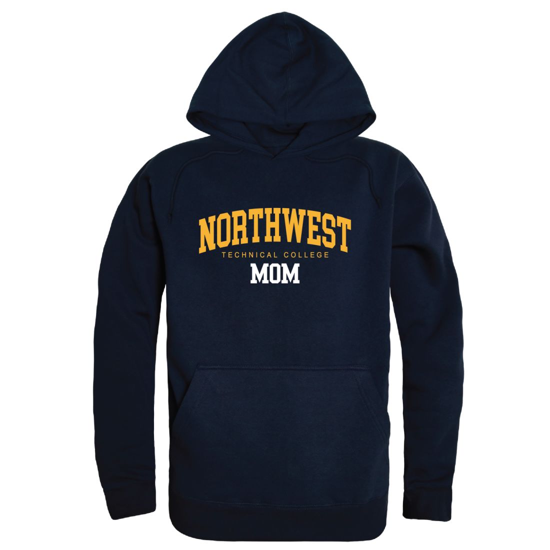 Northwest Technical College Hawks Mom Fleece Hoodie Sweatshirts