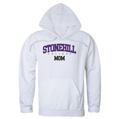Stonehill College Skyhawks Mom Fleece Hoodie Sweatshirts