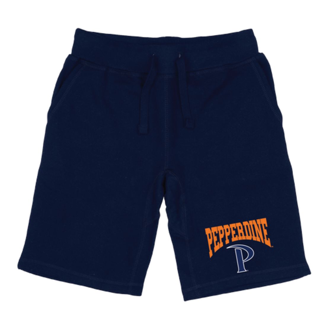 Pepperdine University Waves Premium Fleece Drawstring Shorts-Campus-Wardrobe