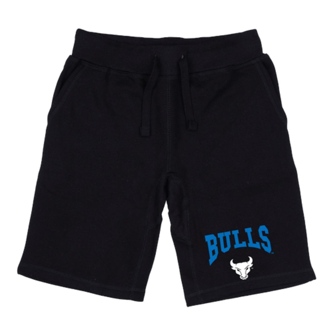 SUNY University at Buffalo Bulls Premium Fleece Drawstring Shorts-Campus-Wardrobe
