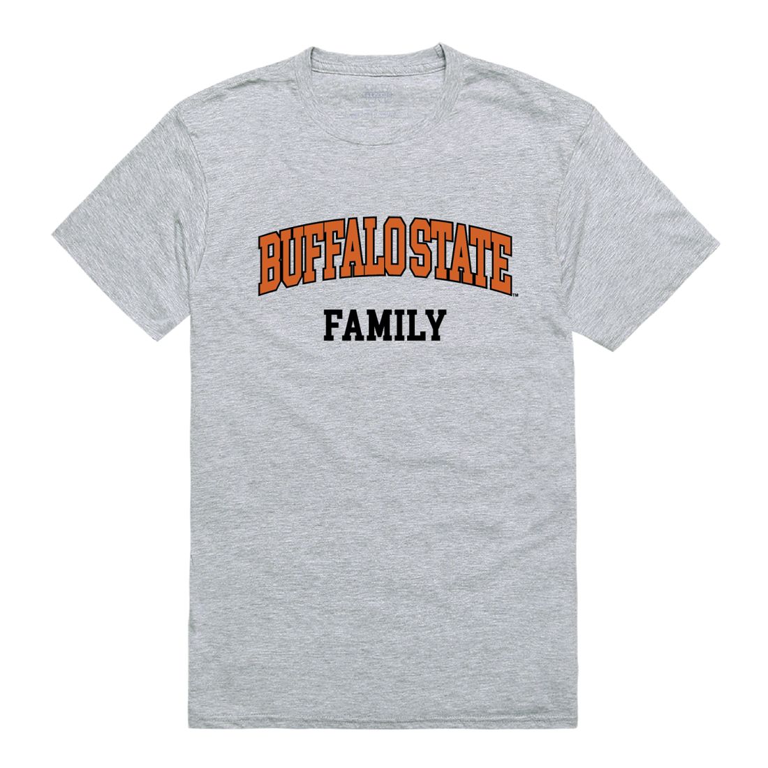 Youth Orange Buffalo State Bengals Team Logo Stripes T-Shirt