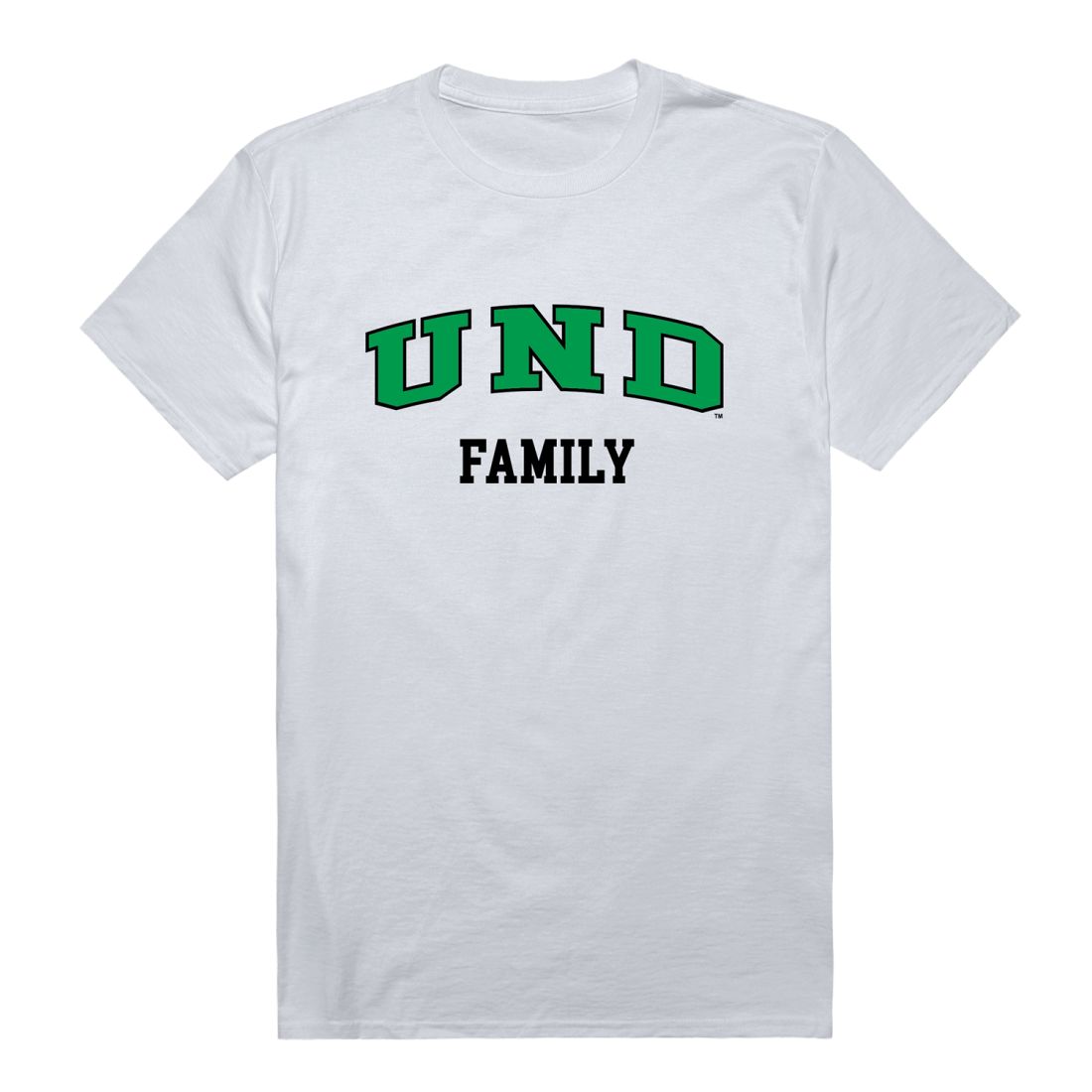 UND University of North Dakota Fighting Hawks Family T-Shirt