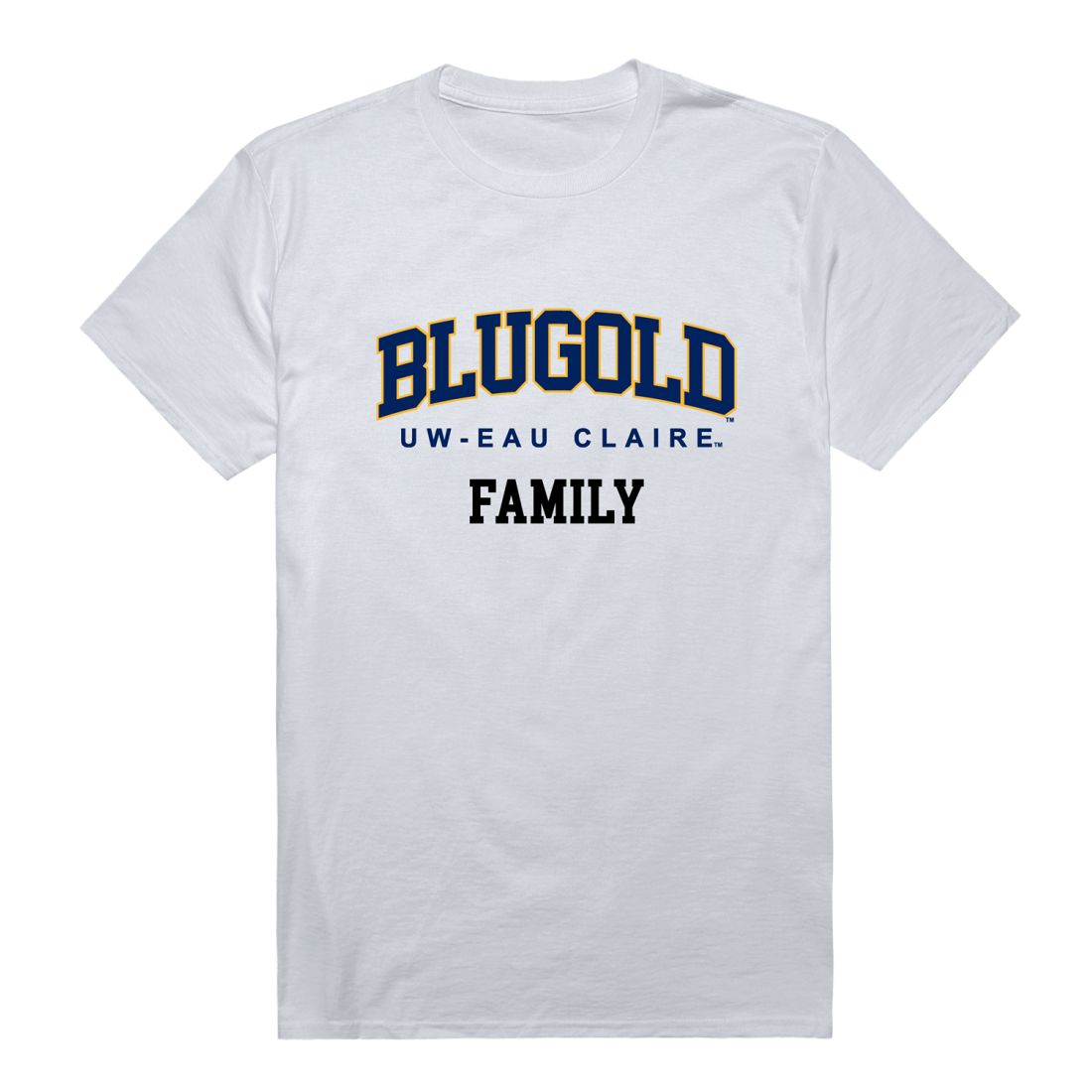 UWEC University of Wisconsin-Eau Claire Blugolds Family T-Shirt