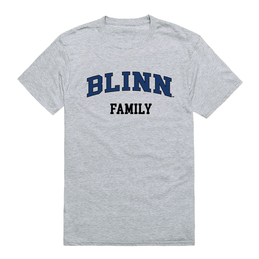 Youth Navy Blinn College Buccaneers Team Logo Stripes T-Shirt