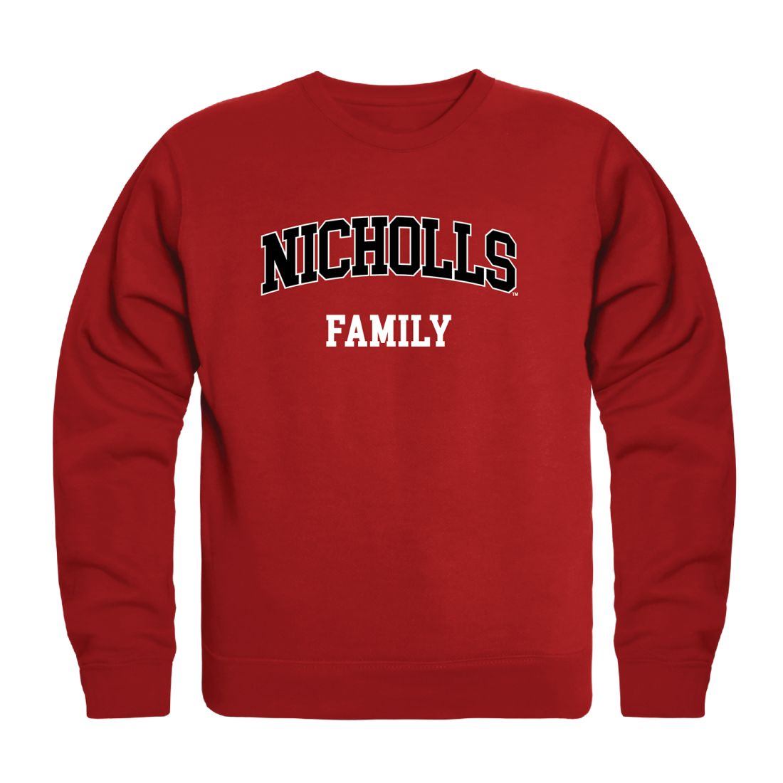 Nicholls-State-University-Colonels-Family-Fleece-Crewneck-Pullover-Sweatshirt