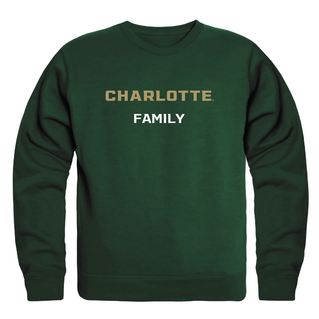 UNC University of North Carolina at Charlotte 49ers Family Fleece Crew