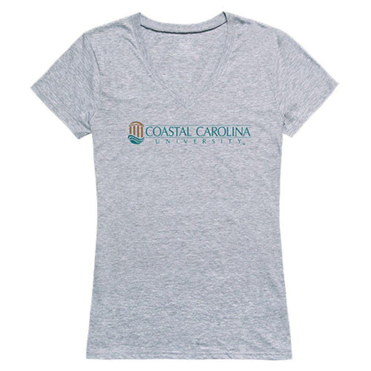Coastal Carolina University Chanticleers NCAA Women's Seal Tee T-Shirt-Campus-Wardrobe