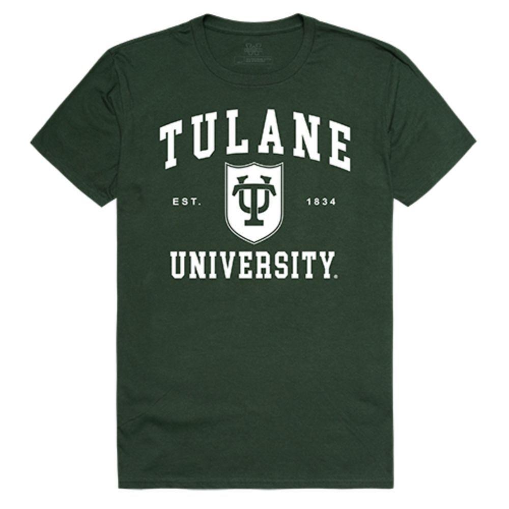 Tulane University Green Wave NCAA Seal Tee T-Shirt-Campus-Wardrobe