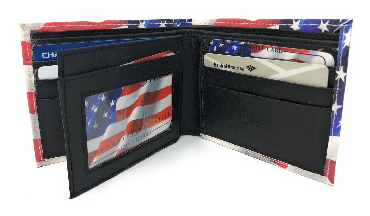 USA Patriotic Bifold Wallets In Gift Box Mens Womens Youth-UNCATEGORIZED-Empire Cove-LL-US_100_DOLLAR_OLD-Casaba Shop