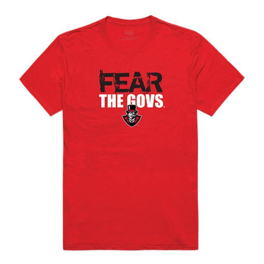 Austin Peay State University Governors NCAA Fear Tee T-Shirt Red-Campus-Wardrobe