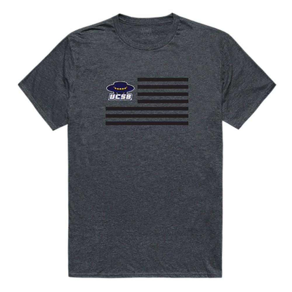 UCSB University of California Santa Barbara Gauchos NCAA Flag Tee T-Shirt-Campus-Wardrobe
