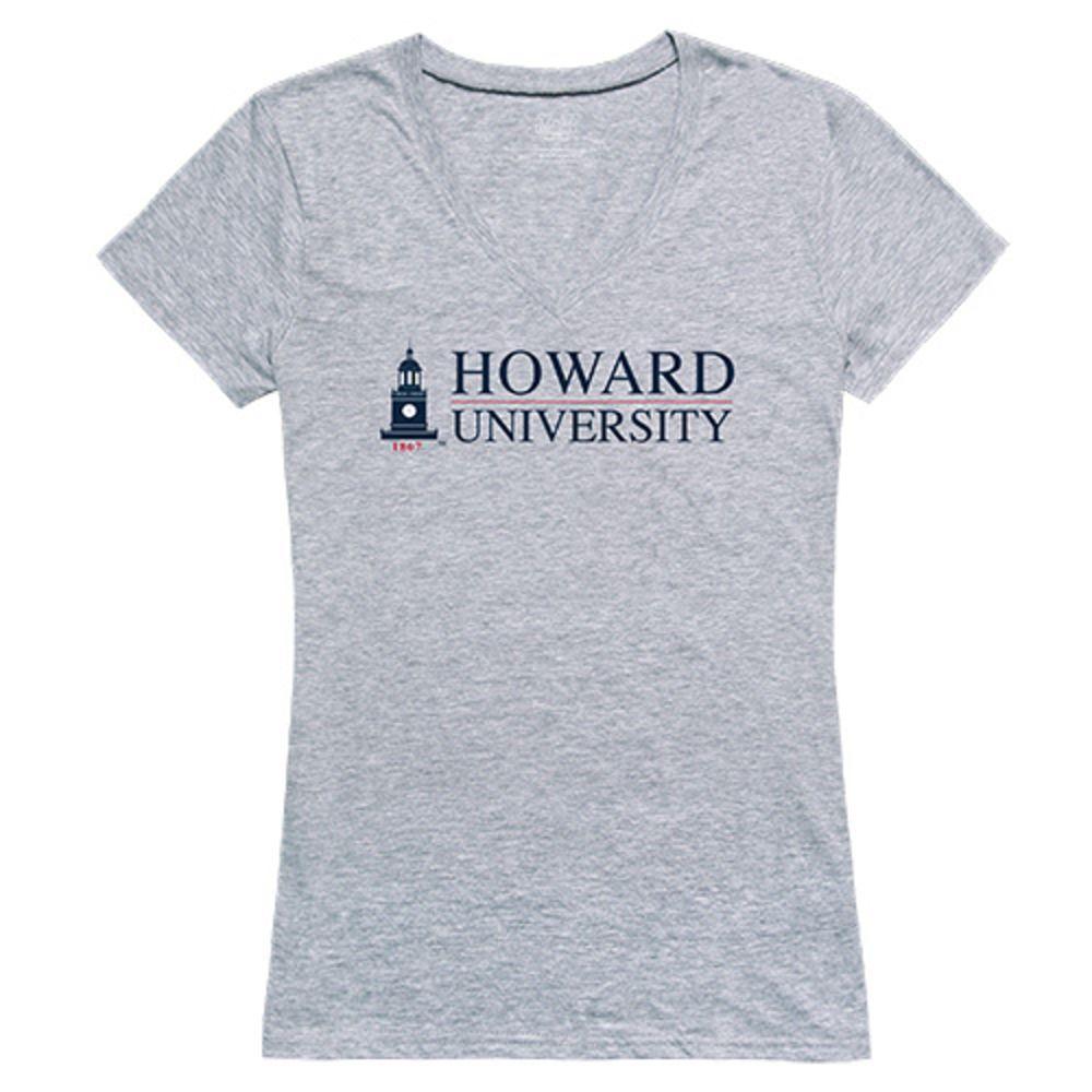 Howard University Bison NCAA Women's Seal Tee T-Shirt-Campus-Wardrobe