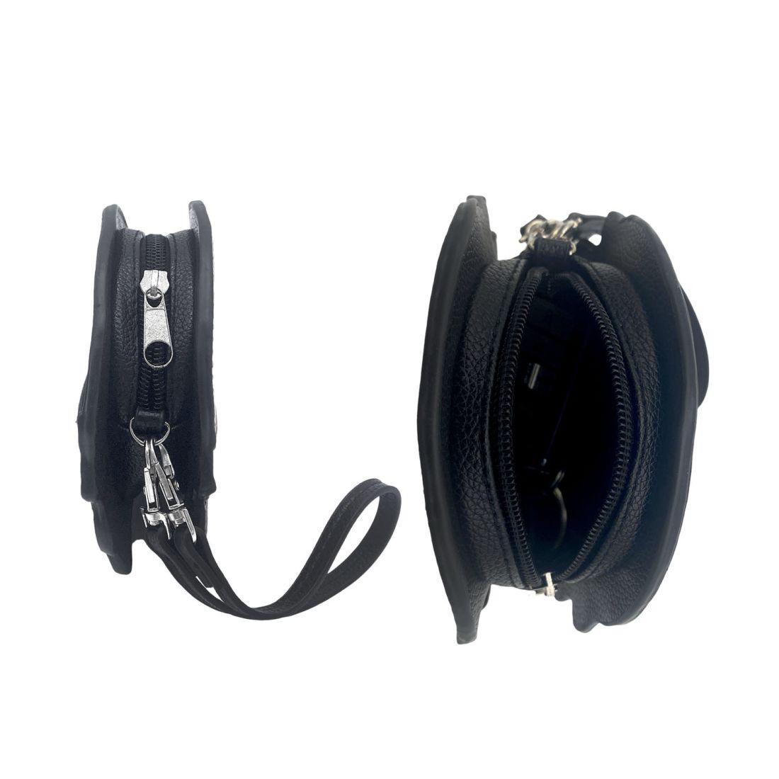 Empire Cove Mini Hamburger Coin Purse Wallet Zippered Pouch Bag Wristlet-Casaba Shop