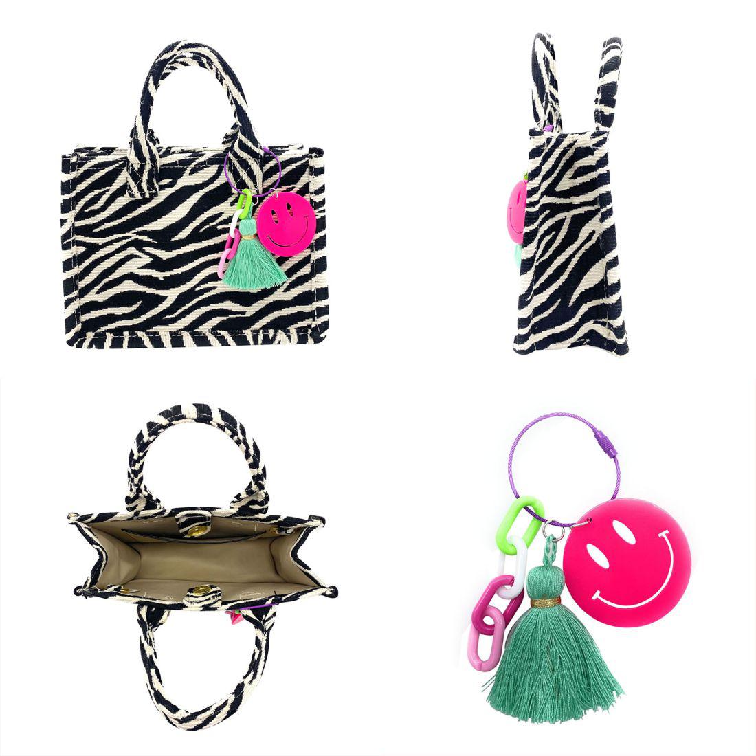 Empire Cove Stylish Mini Tote Bags with Tassles Purse Handbags Satchel Bag