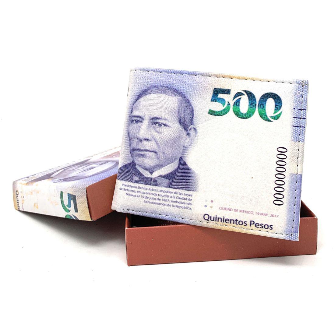 Mexico Mexican Flag Money Bifold Wallets In Gift Box Mens Womens Youth - Peso Ne-UNCATEGORIZED-Empire Cove-MEXICAN EAGLE-Casaba Shop