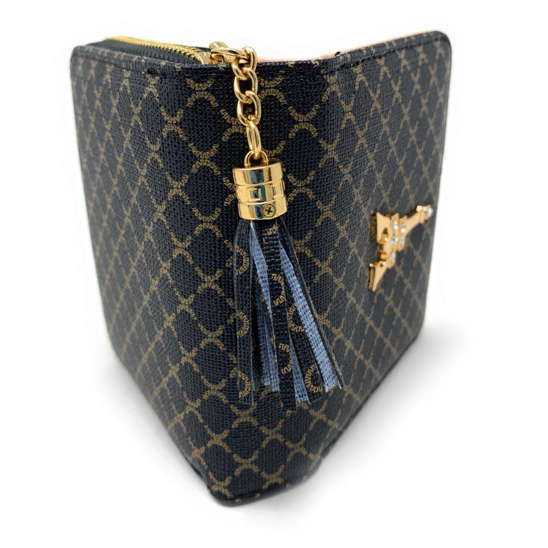 Empire Cove Stylish Printed Bifold Wallets for Women Ladies Teens Card Holder-UNCATEGORIZED-Empire Cove-Black-Casaba Shop