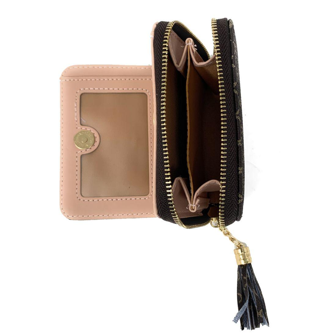 Empire Cove Stylish Printed Bifold Wallets for Women Ladies Teens Card Holder-UNCATEGORIZED-Empire Cove-Black-Casaba Shop