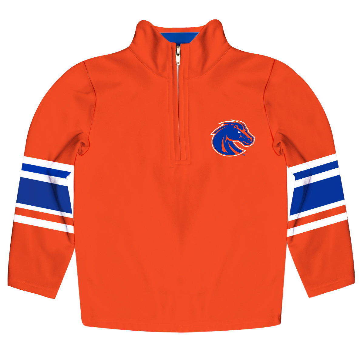 Broncos half outlet zip sweatshirt