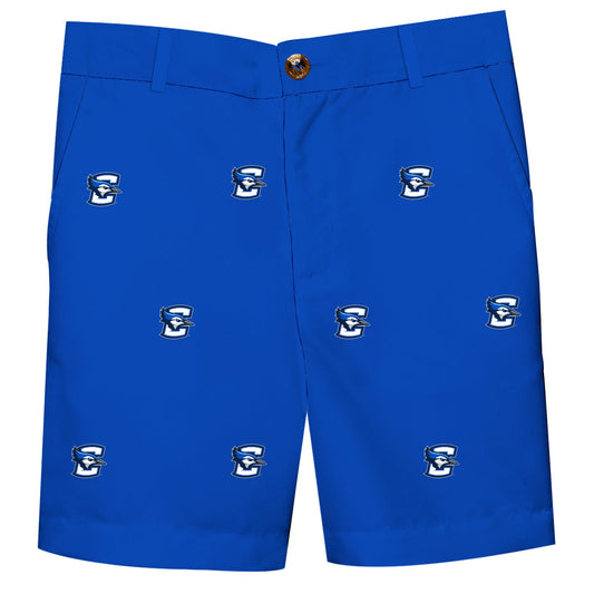 Creighton University Bluejays Boys Game Day Blue Structured Shorts