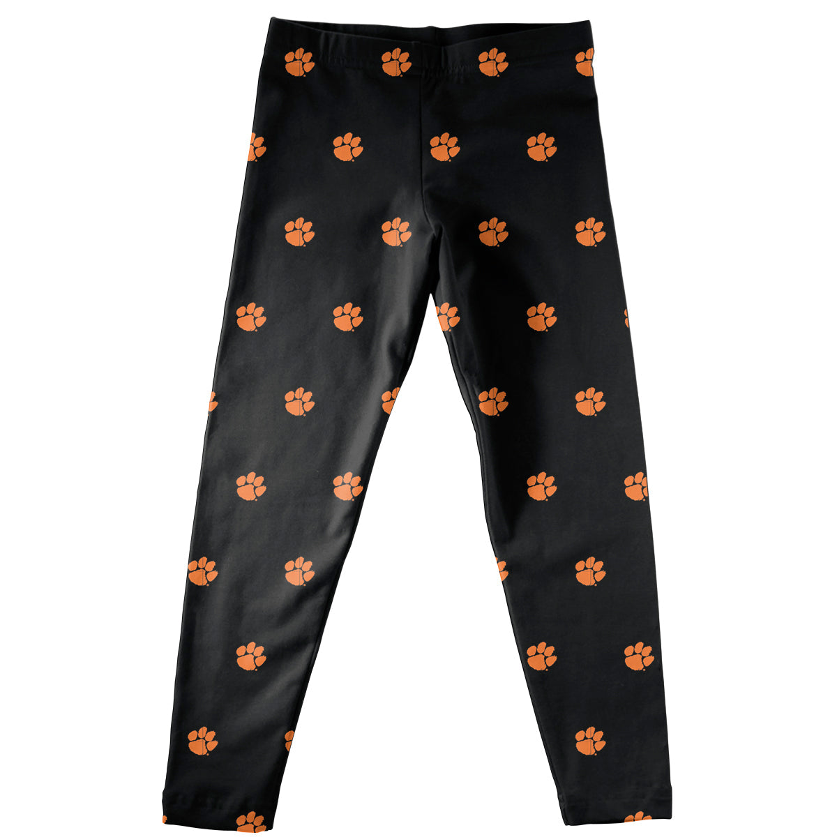 Clemson Tigers Repeat Logo Black Leggings