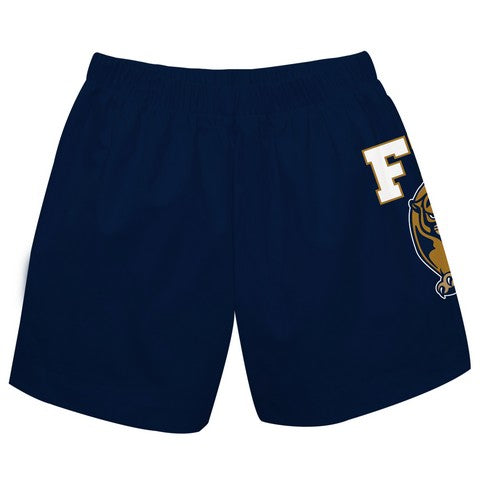 FIU Solid Blue Boys Pull On Shorts