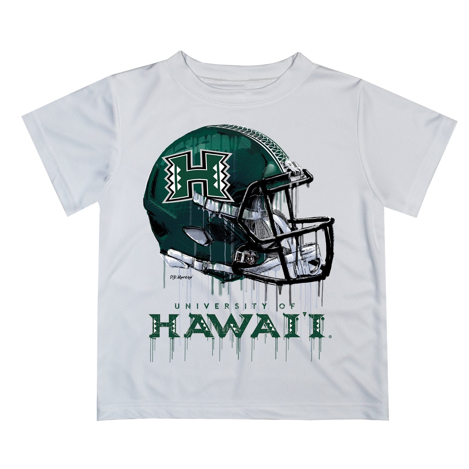 University of hawaii football 2024 helmet