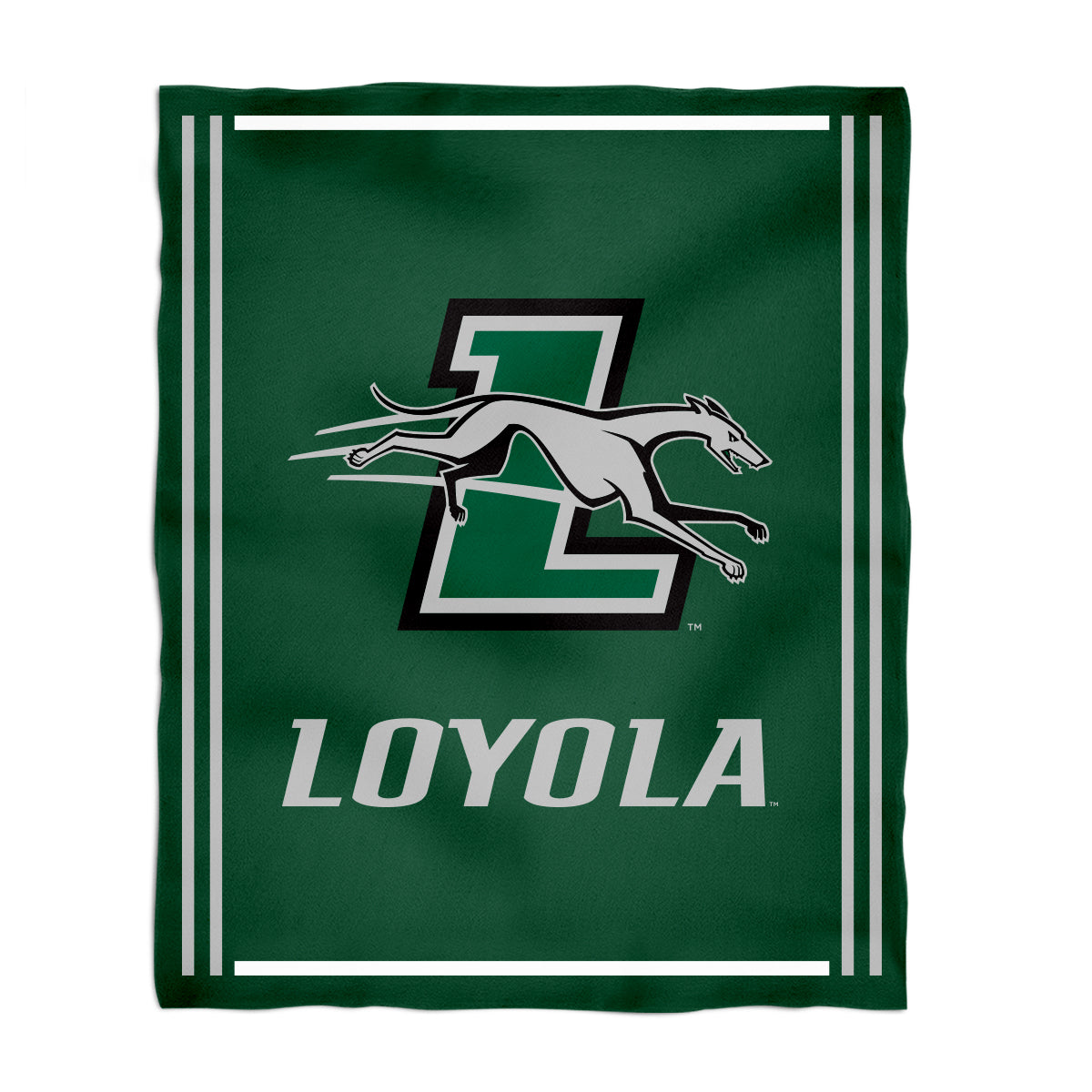 Men's Green Loyola Greyhounds Baseball Jersey