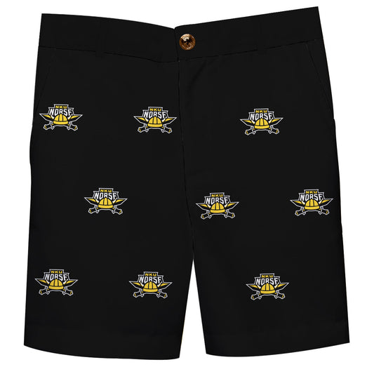 Northern Kentucky Norse Boys Game Day Black Structured Shorts