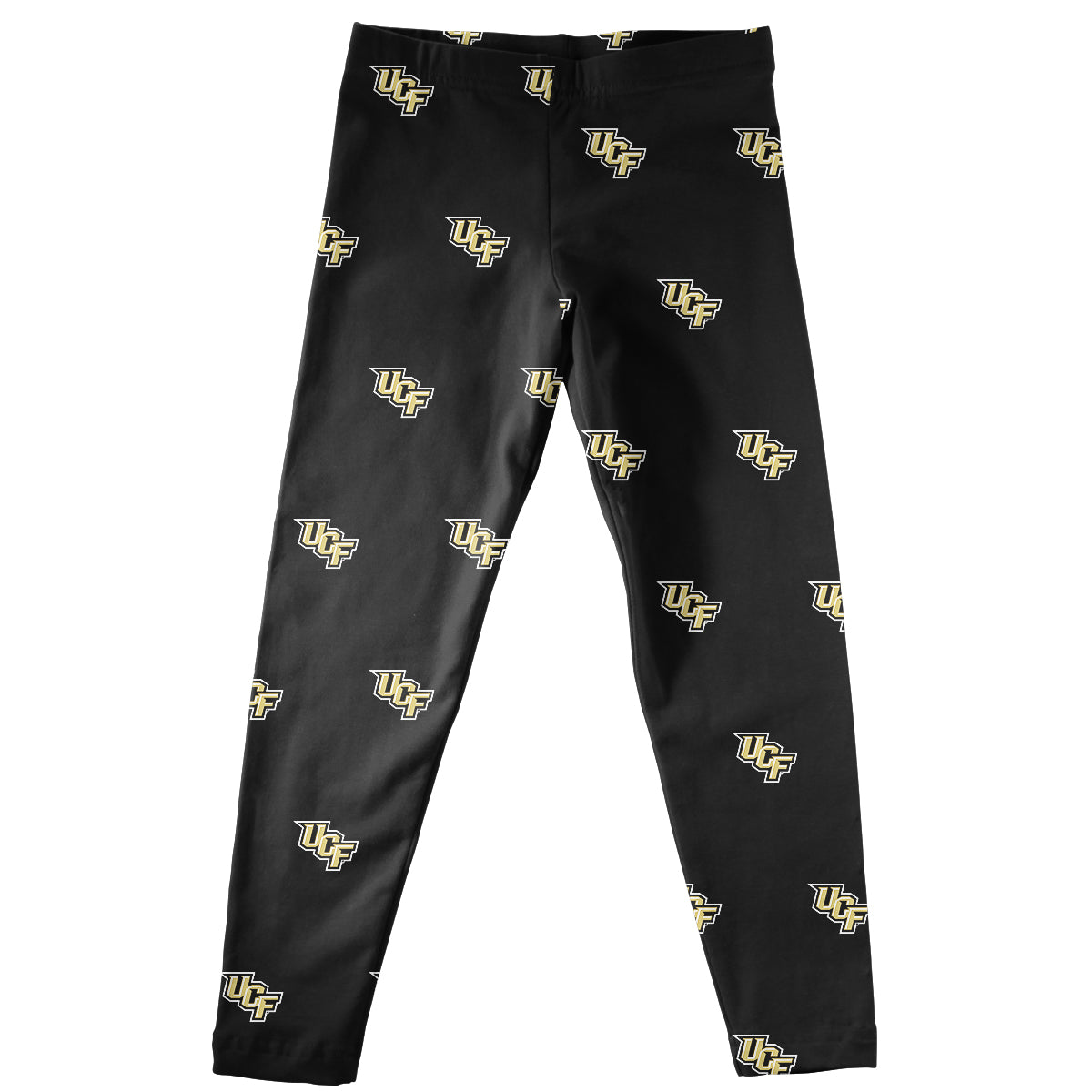 Central Florida Print Black Leggings