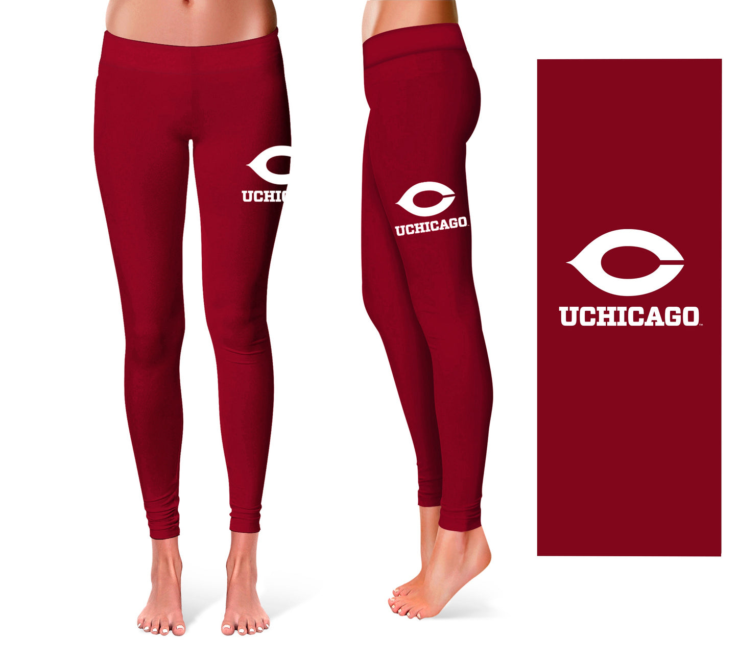 University of Chicago Maroons Leggings