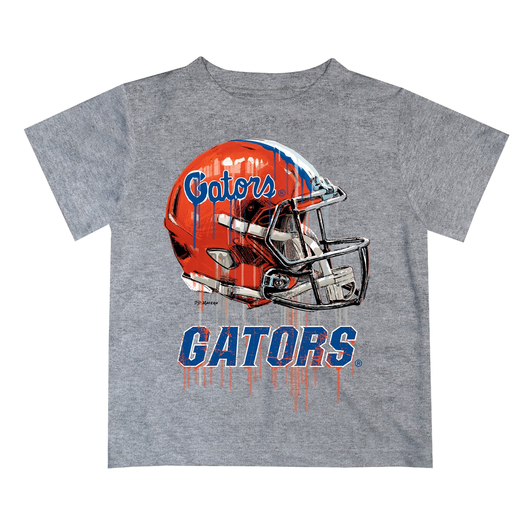 famu football helmet for sale Florida Gators Original Dripping Football Helmet Heather Gray T-Shirt for Boys by Vive La Fete, Toddler