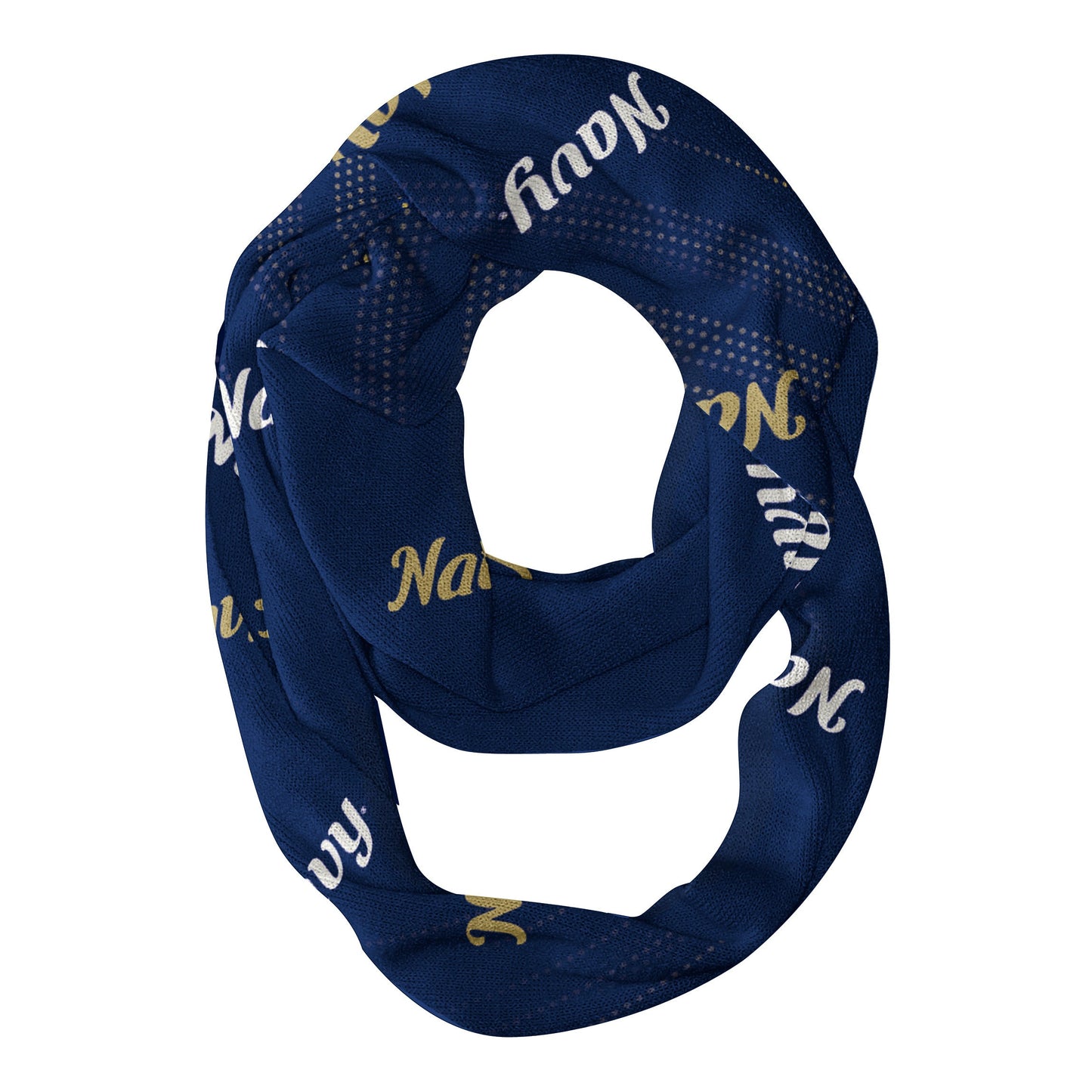United States Naval Academy USNA Blue Infinity Scarf - Vive La Fête - Online Apparel Store