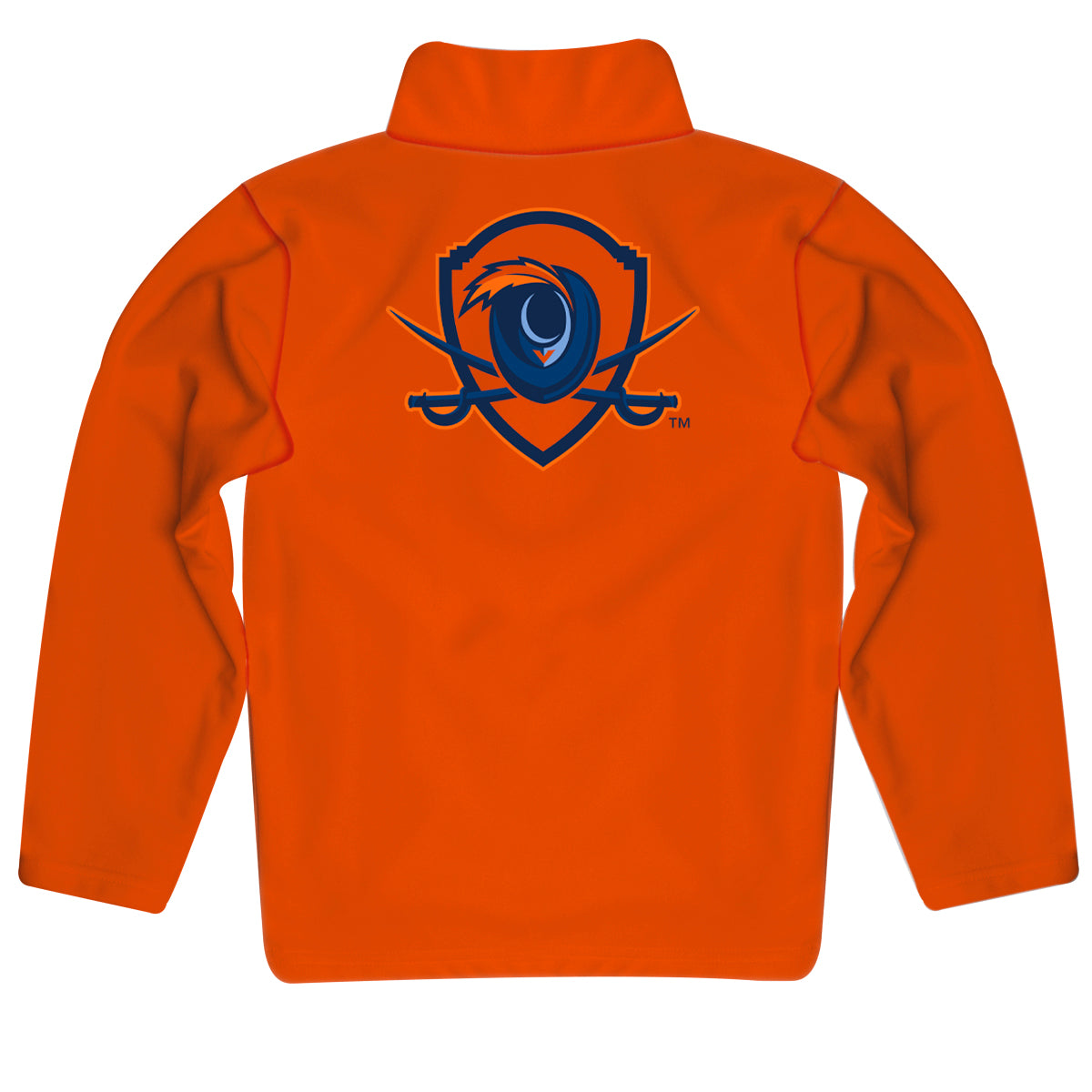 Virginia Cavaliers UVA  Game Day Navy Quarter Zip Pullover Solid on for Infants Toddlers by Vive La Fete