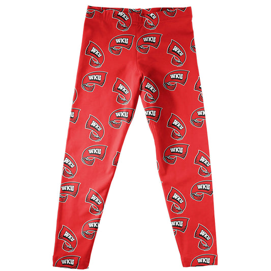 Western Kentucky Red Leggings