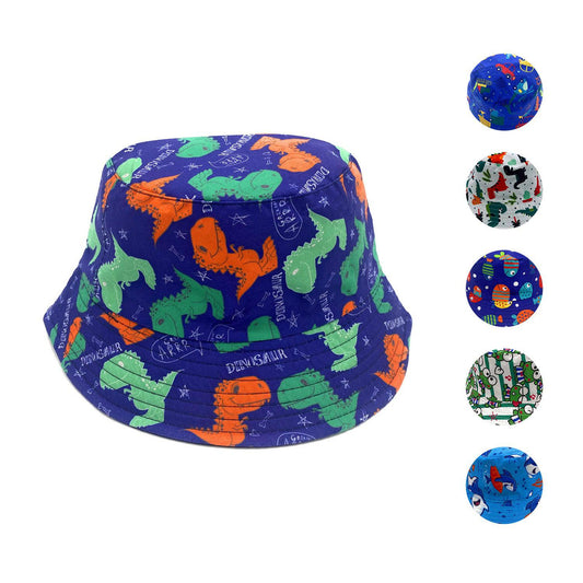 Empire Cove Kids Fun Prints Bucket Hat Fisherman Cap Girls Boys Summer Beach-Casaba Shop