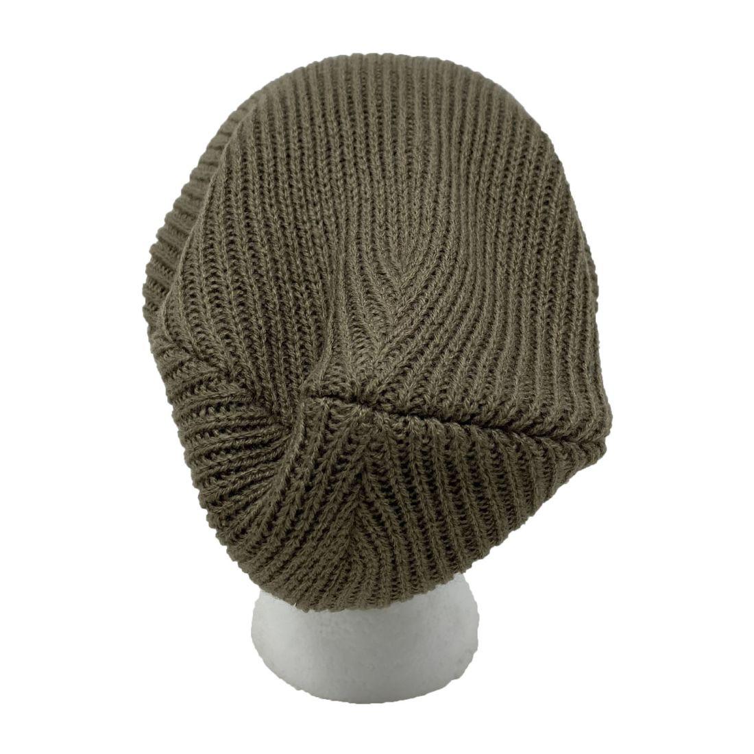 Empire Cove Long Beanie Winter Warm Solid Knit Womens Mens Unisex-UNCATEGORIZED-Empire Cove-Black-Casaba Shop