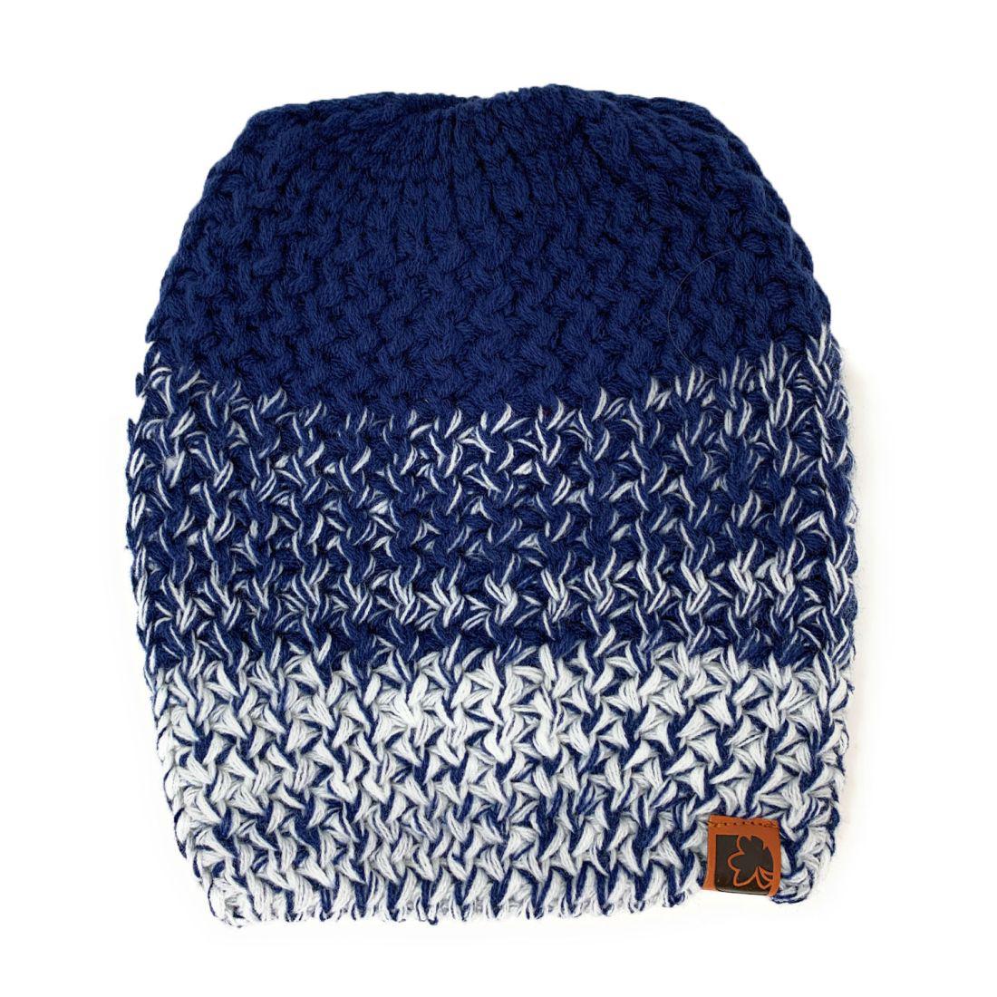 Empire Cove Knit Ponytail Beanie Womens Winter Warm-UNCATEGORIZED-Empire Cove-Navy-Casaba Shop