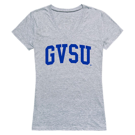 GVSU Grand Valley State University Game Day Womens T-Shirt Heather Grey-Campus-Wardrobe