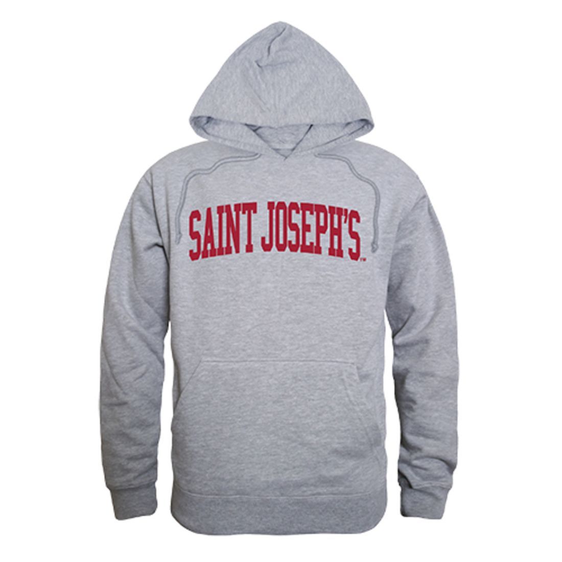 Saint Josephs University Hawks Game Day Hoodie Sweatshirt Heather Grey