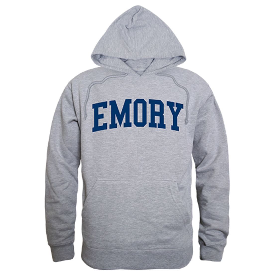 Emory University Game Day Hoodie Sweatshirt Heather Grey