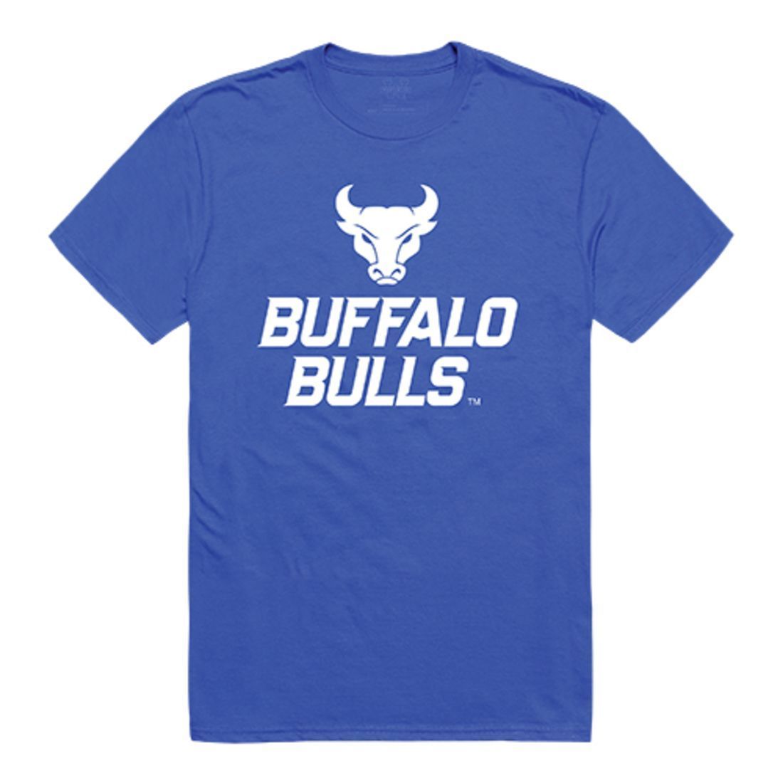 Youth Royal Buffalo Bulls Team Logo Structured Shorts Size: Medium