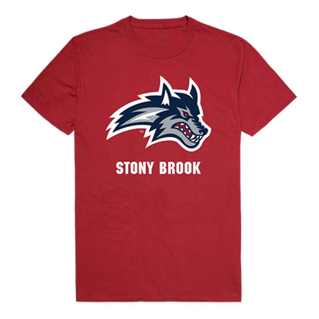 Stony Brook University Seawolves Freshman Tee T-Shirt Cardinal