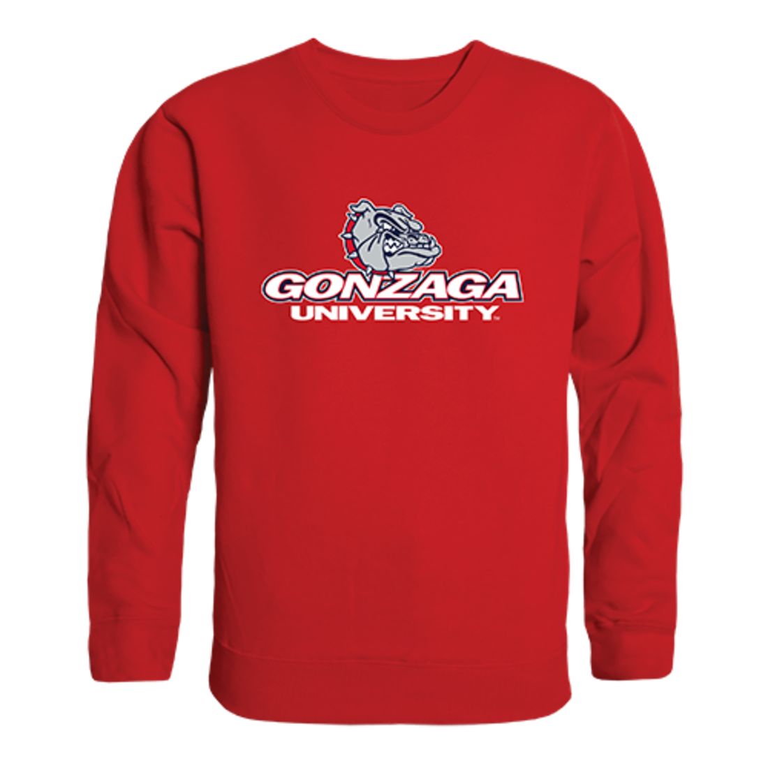 Gonzaga crew neck outlet sweatshirt