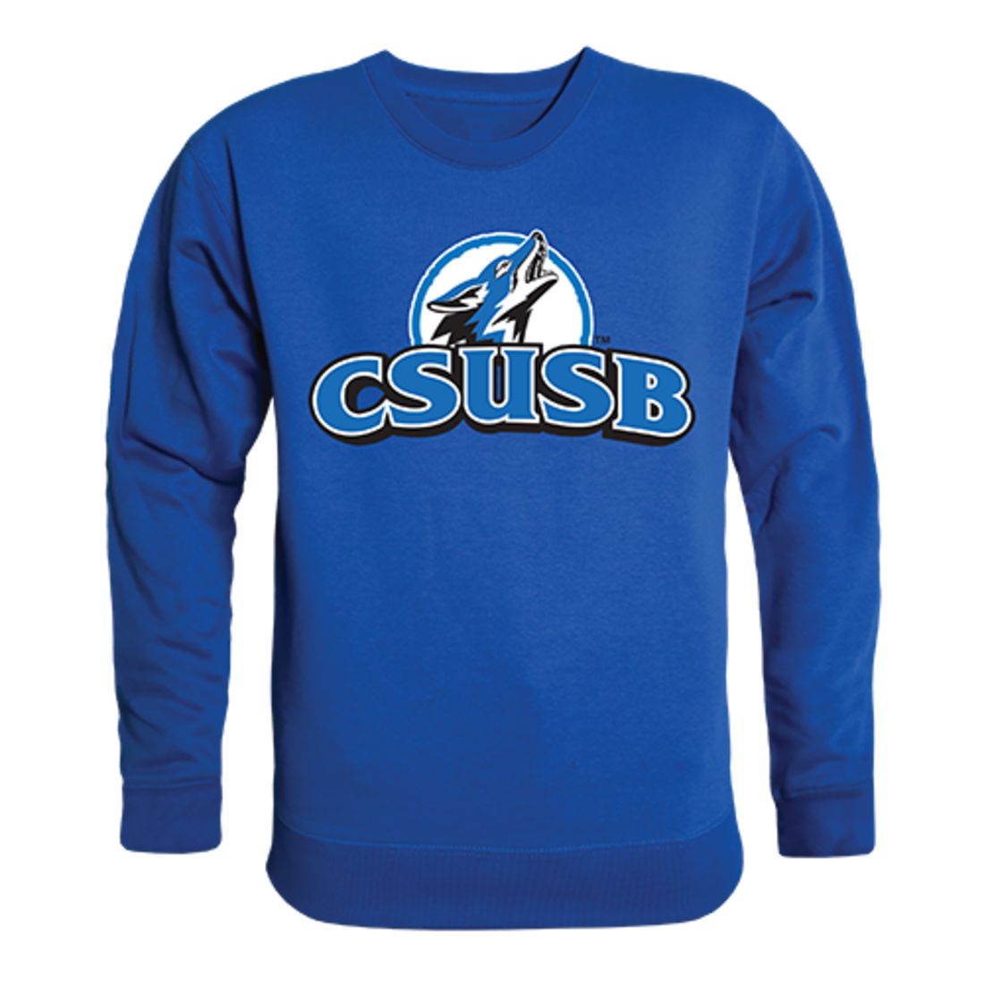 Cal State University, Monterey Bay Otters Crewneck Pullover Sweatshirt Sweater Navy-Campus-Wardrobe